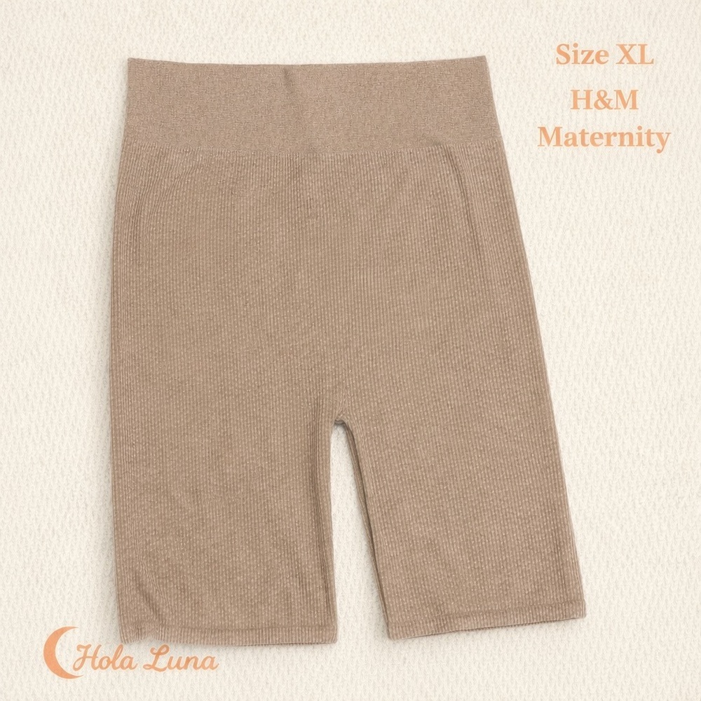H&M MAMA MATERNITY BIKER SHORTS